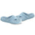Women's Spa Thong Slippers in Turquoise Right Angled View