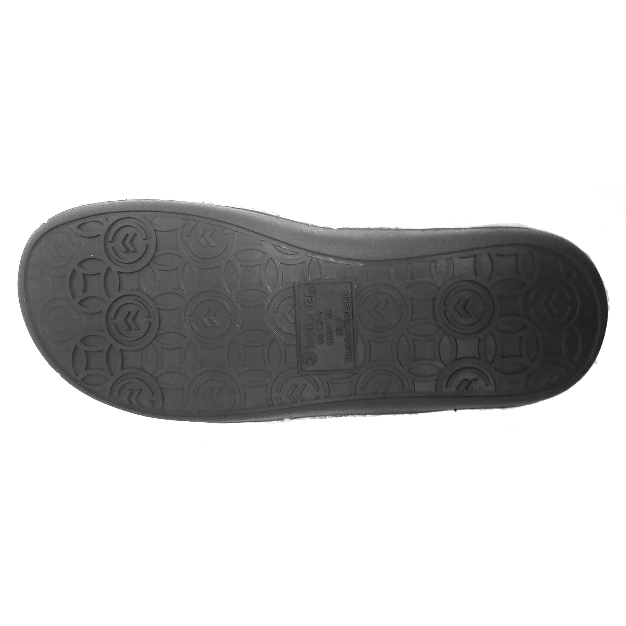 Isotoner Women's Novelty Sequin Sweater Knit Hoodback Slippers