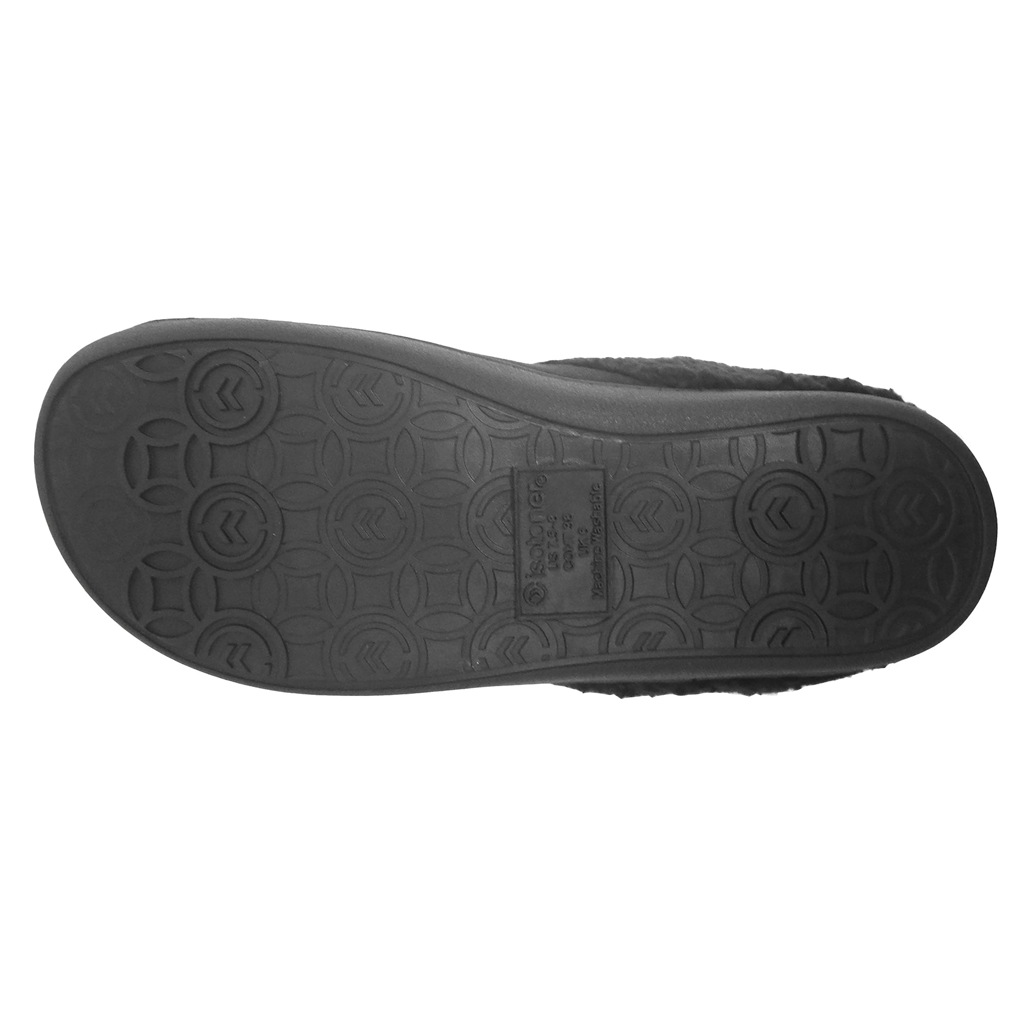 Isotoner Women's Velour and Sherpa Soft Hoodback with Recycled Microterry Sock & Lining