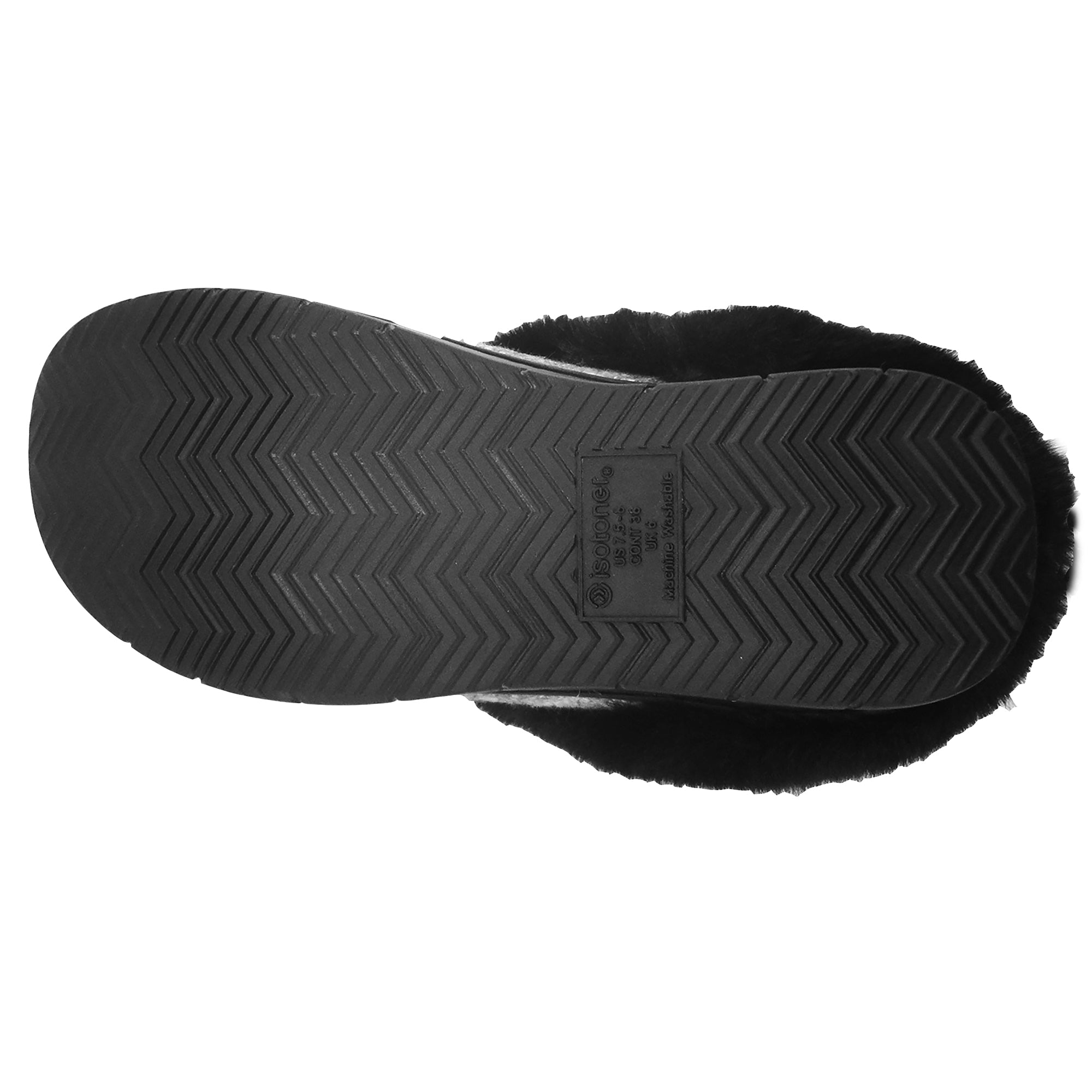 Isotoner Women's Recycled Ombre Knit Hoodback Slippers