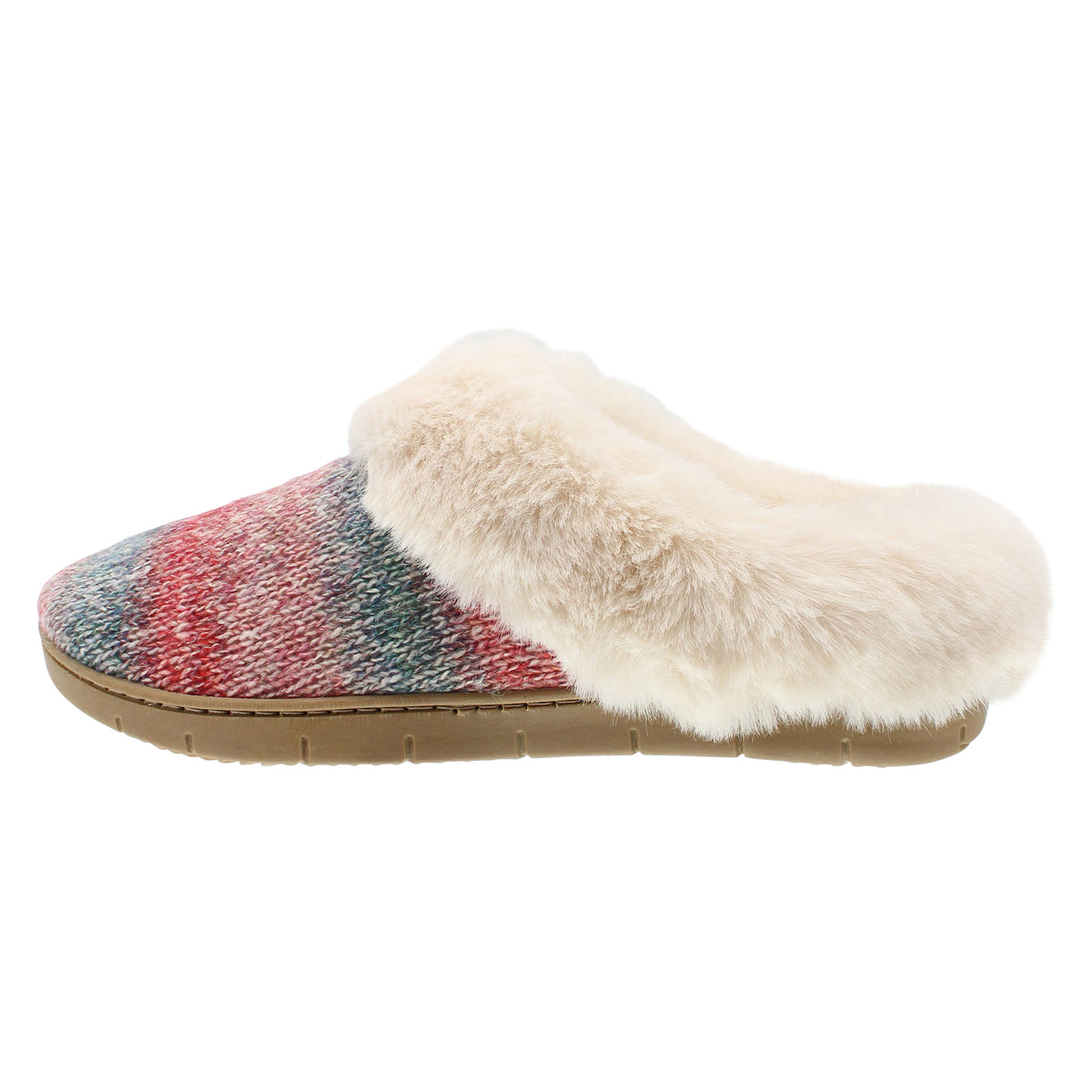 Isotoner Women's Recycled Ombre Knit Hoodback Slippers