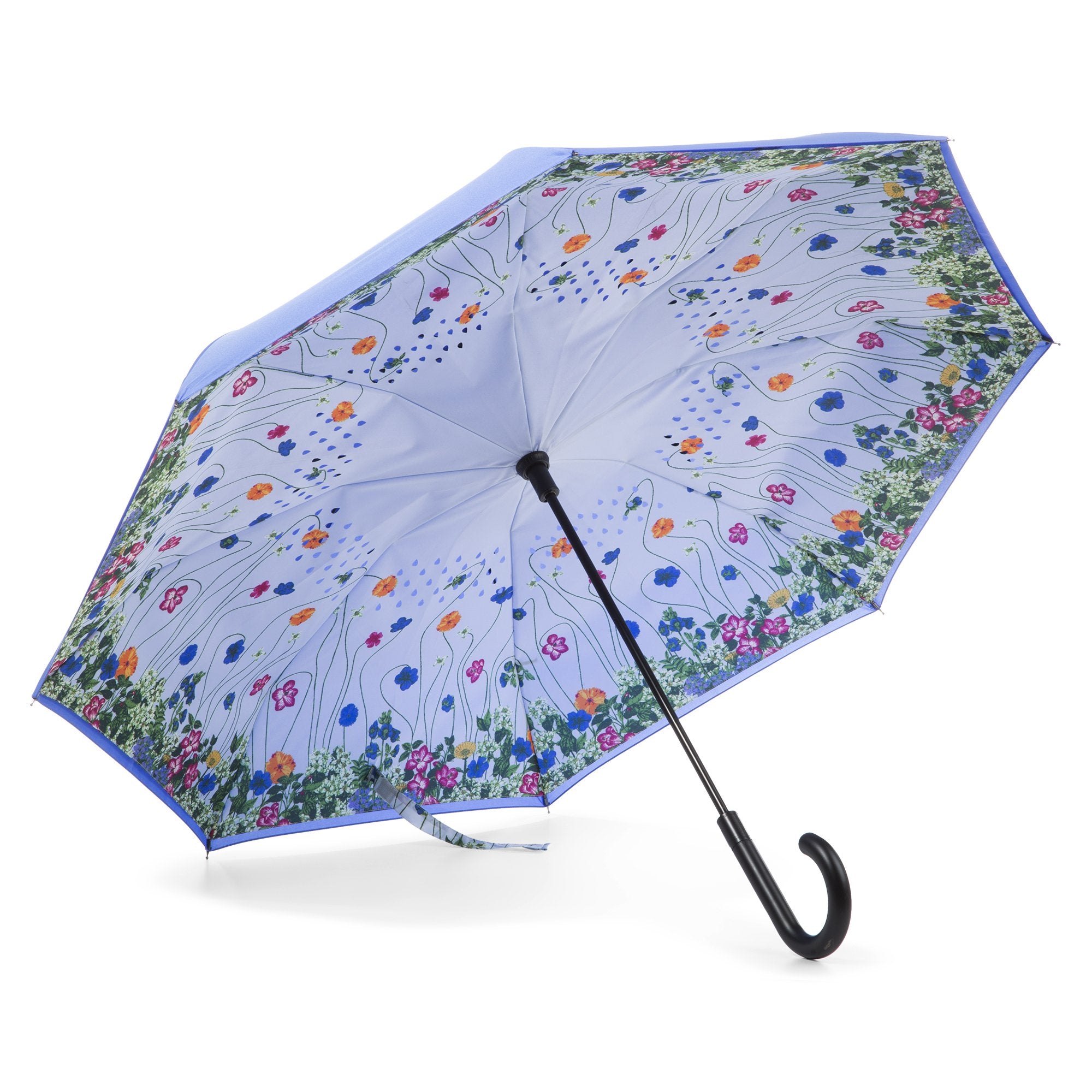 totes InBrella Reverse Close Umbrella