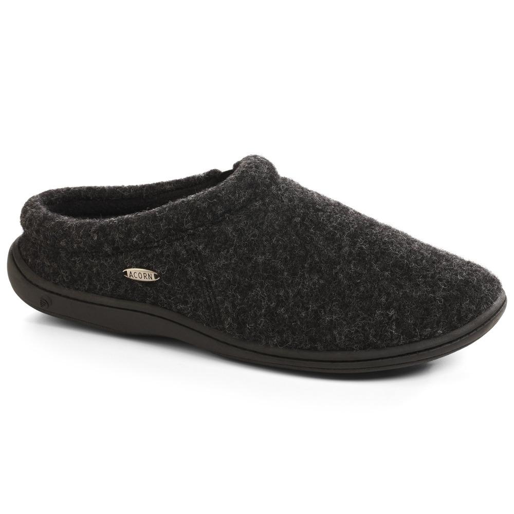 Men's Digby Gore Slippers  in Black Tweed