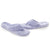 Women's Spa Thong Slippers in Periwinkle Right Angled View