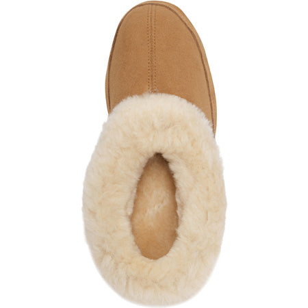 Women's Oh Ewe Boot Slippers in Walnut Inside Top View