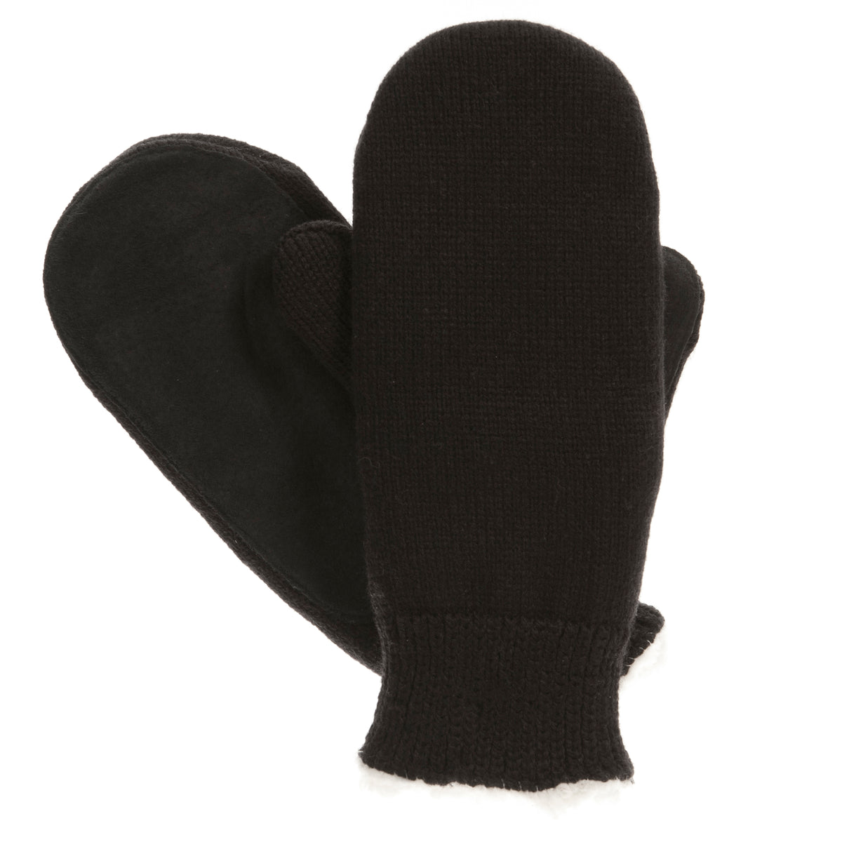 isotoner Women's Classic Knit Mittens - Sherpasoft Lined -   Canada