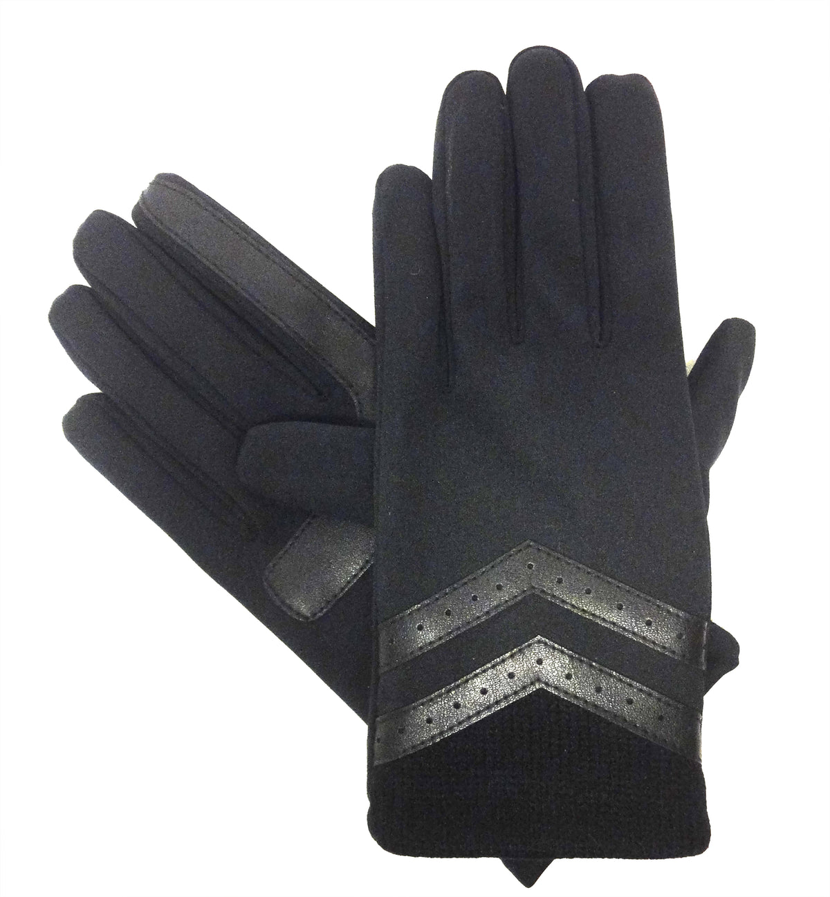 Isotoner Women's smarTouch Stretch Spandex Shortie Gloves