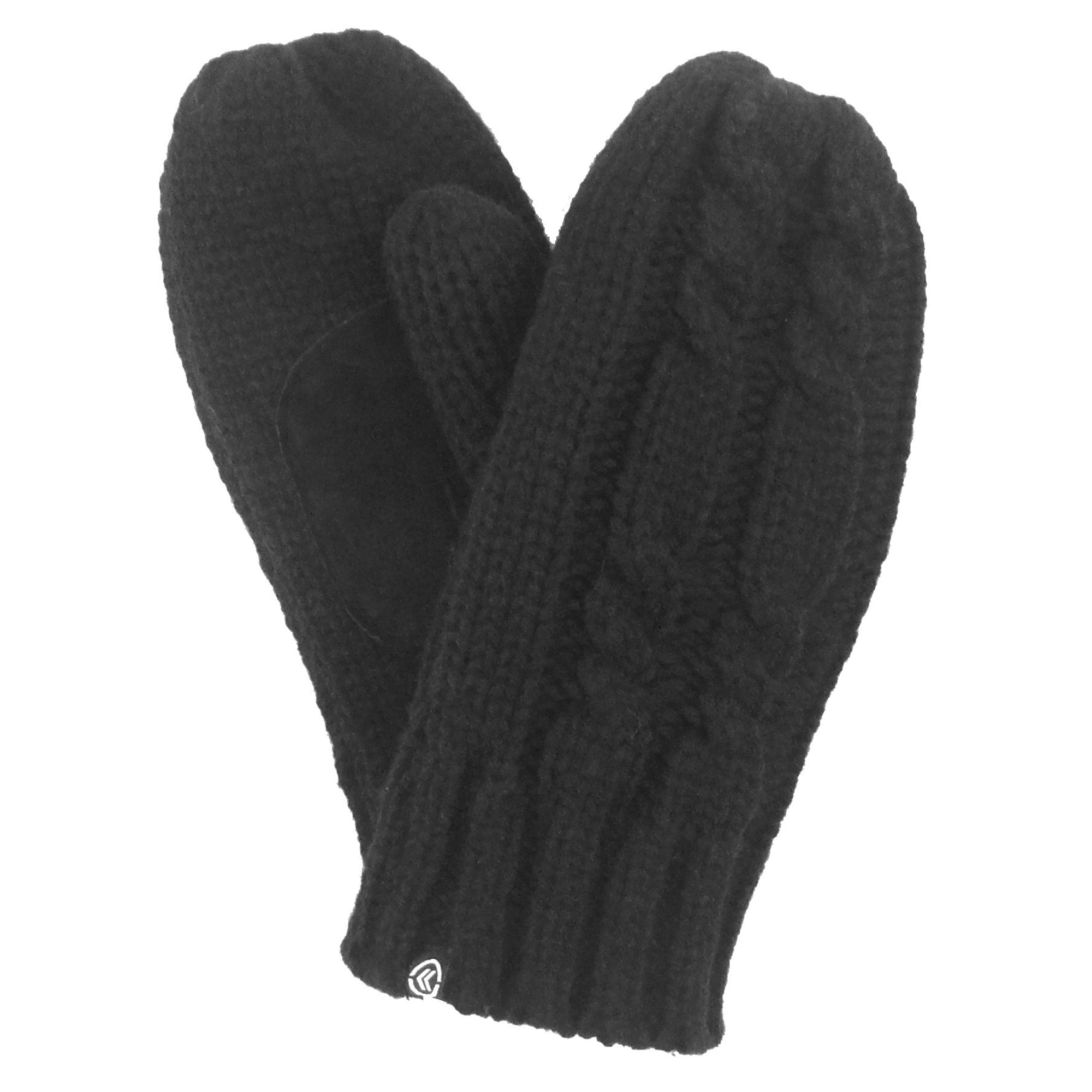 Isotoner Women's Cable Knit Mitten