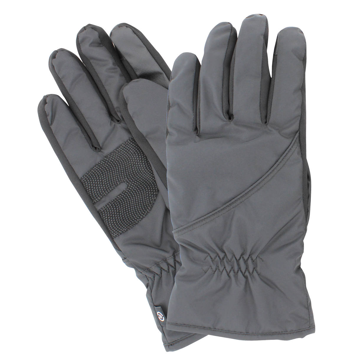 Isotoner Men's SLEEKHEAT™ Nylon Pieced Gloves with SmartDRI™ and SmarTouch®