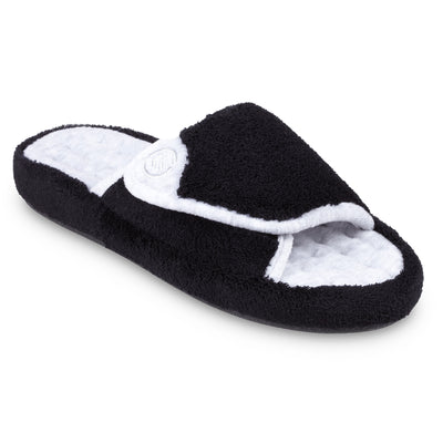 Isotoner Women’s Microterry PillowStep Spa Slide Slippers