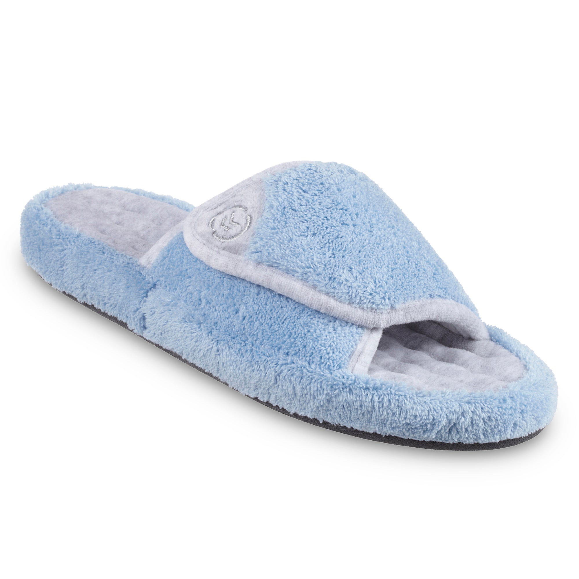 Isotoner Women s Microterry PillowStep Spa Slide Slippers Totes Isotoner Canada