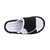 Signature Women's Microterry Spa Slide Slippers in Black Top View