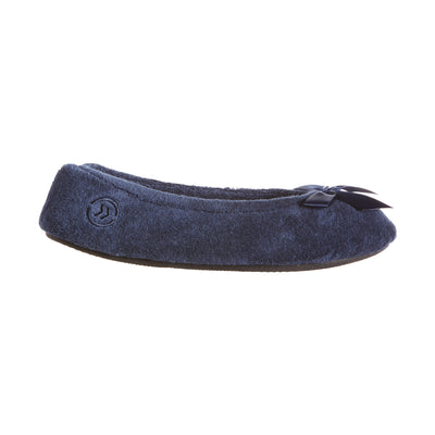 Isotoner womens stretch terry ballerina slippers 9i968 Totes Isotoner Canada