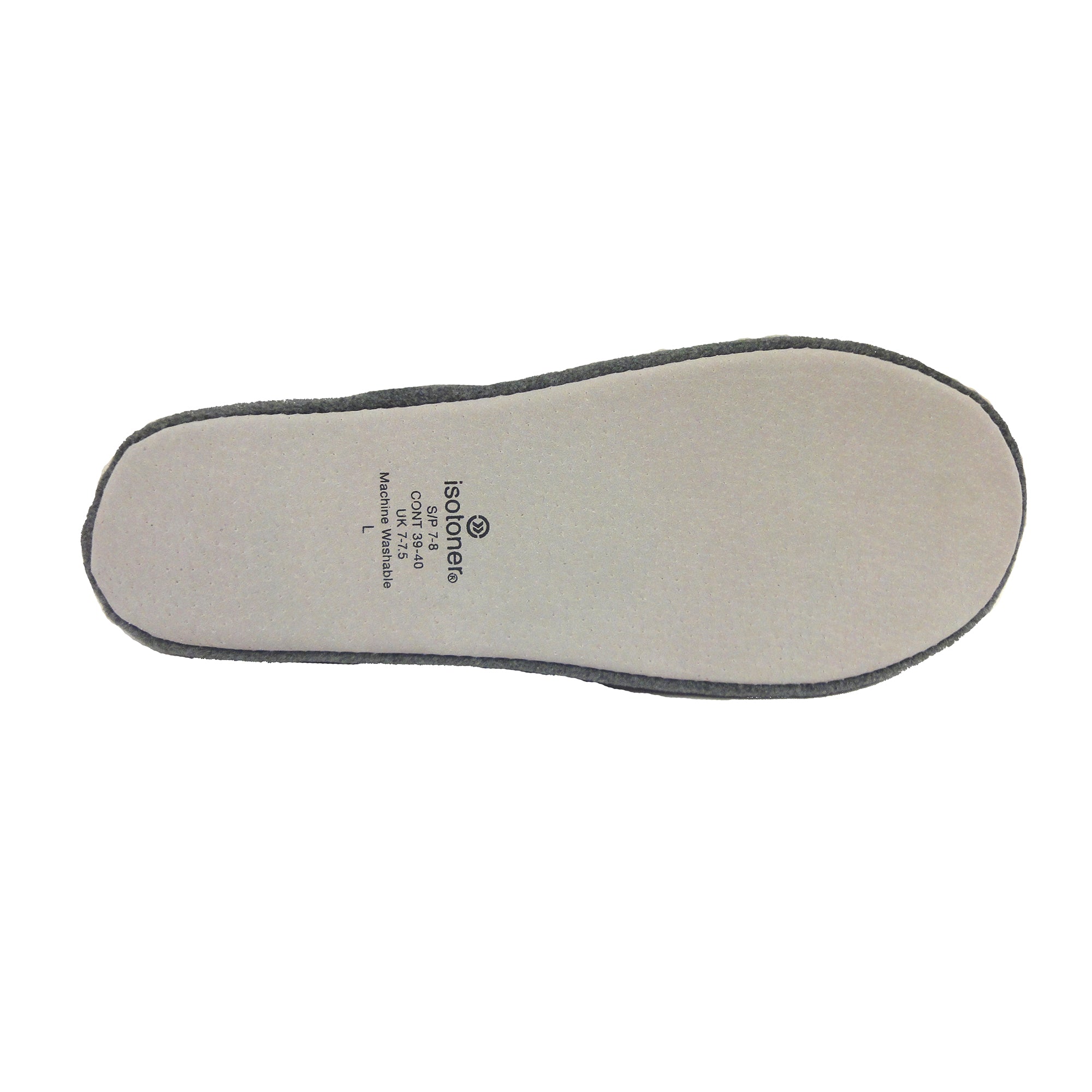 Isotoner-mens-classic-fleece-slippers-98156 -  Canada