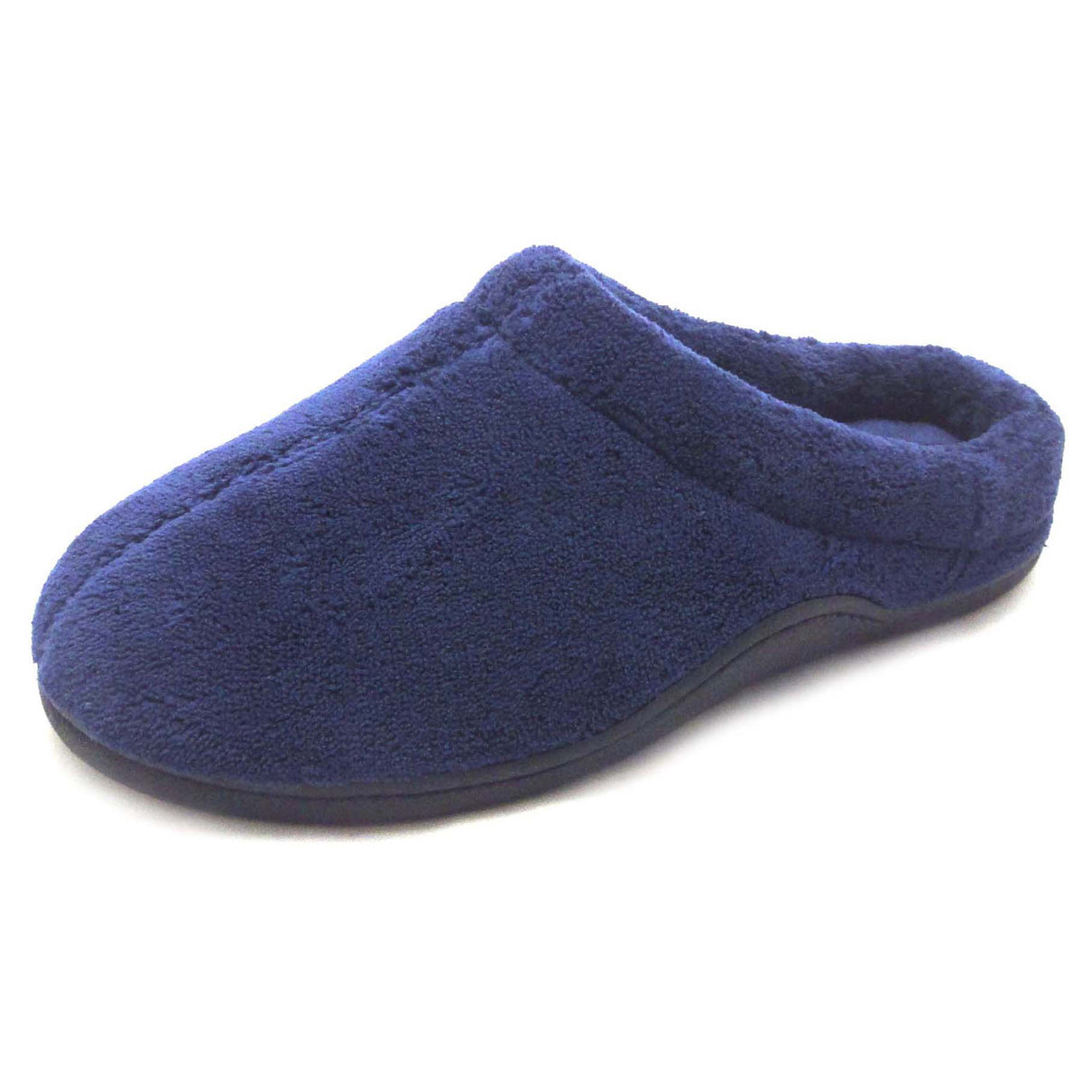 Isotoner Men’s Microterry Hoodback Slippers