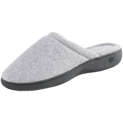 Isotoner Women’s Terry ContourStep Clog Slippers