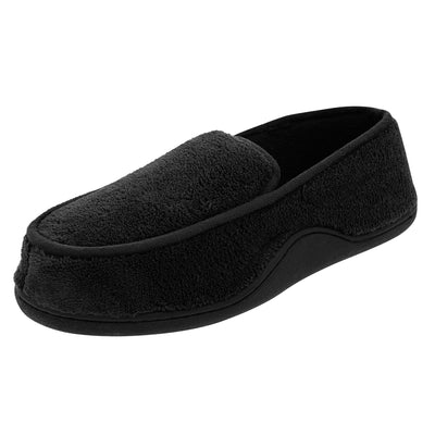 Isotoner Men’s Microterry Moccasin Slippers