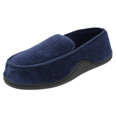 Isotoner Men’s Microterry Moccasin Slippers