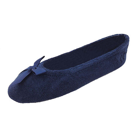 Isotoner Women’s Stretch Terry Classic Ballerina Slippers