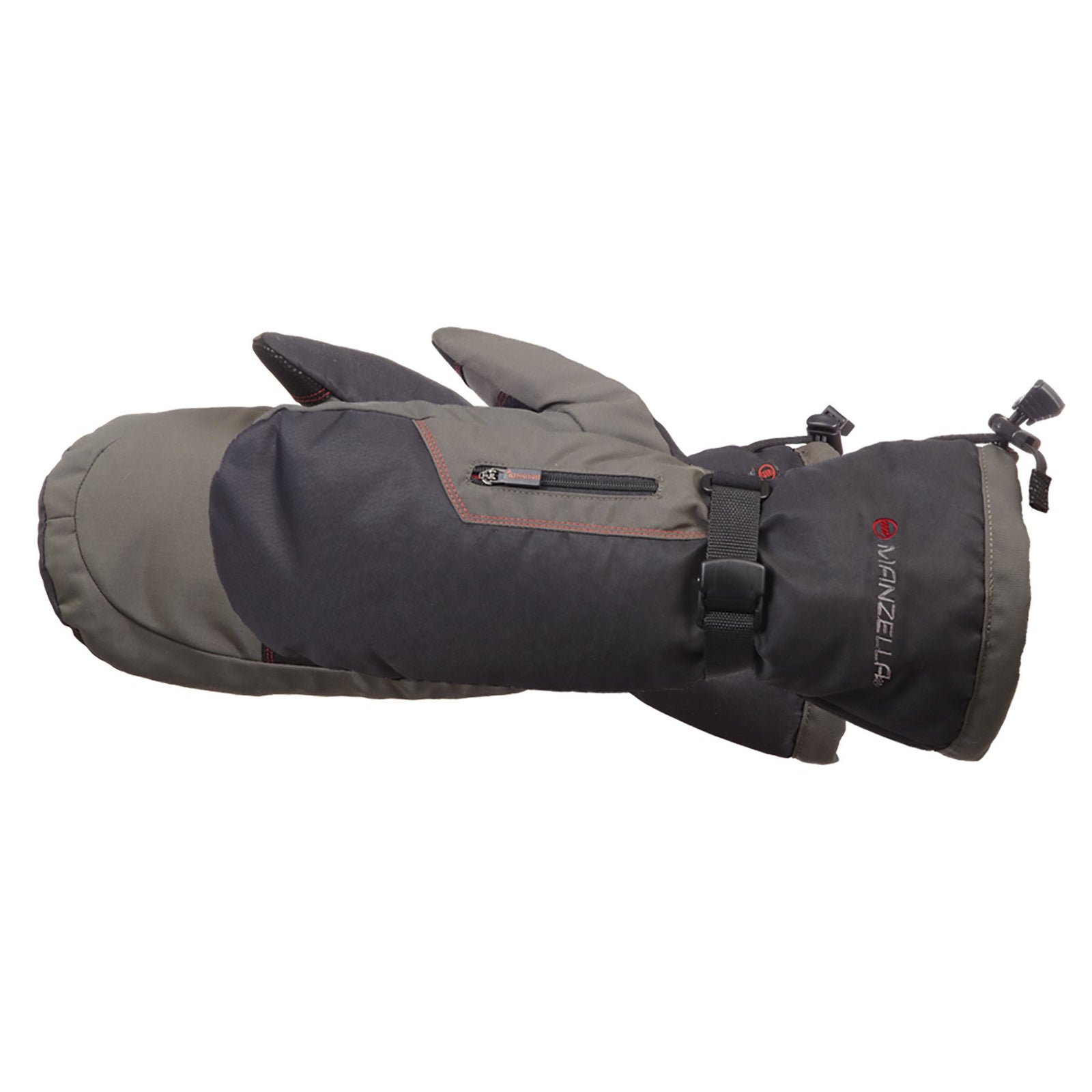 Unisex Yukon Mitten Outdoor Mittens Pair Side Profile