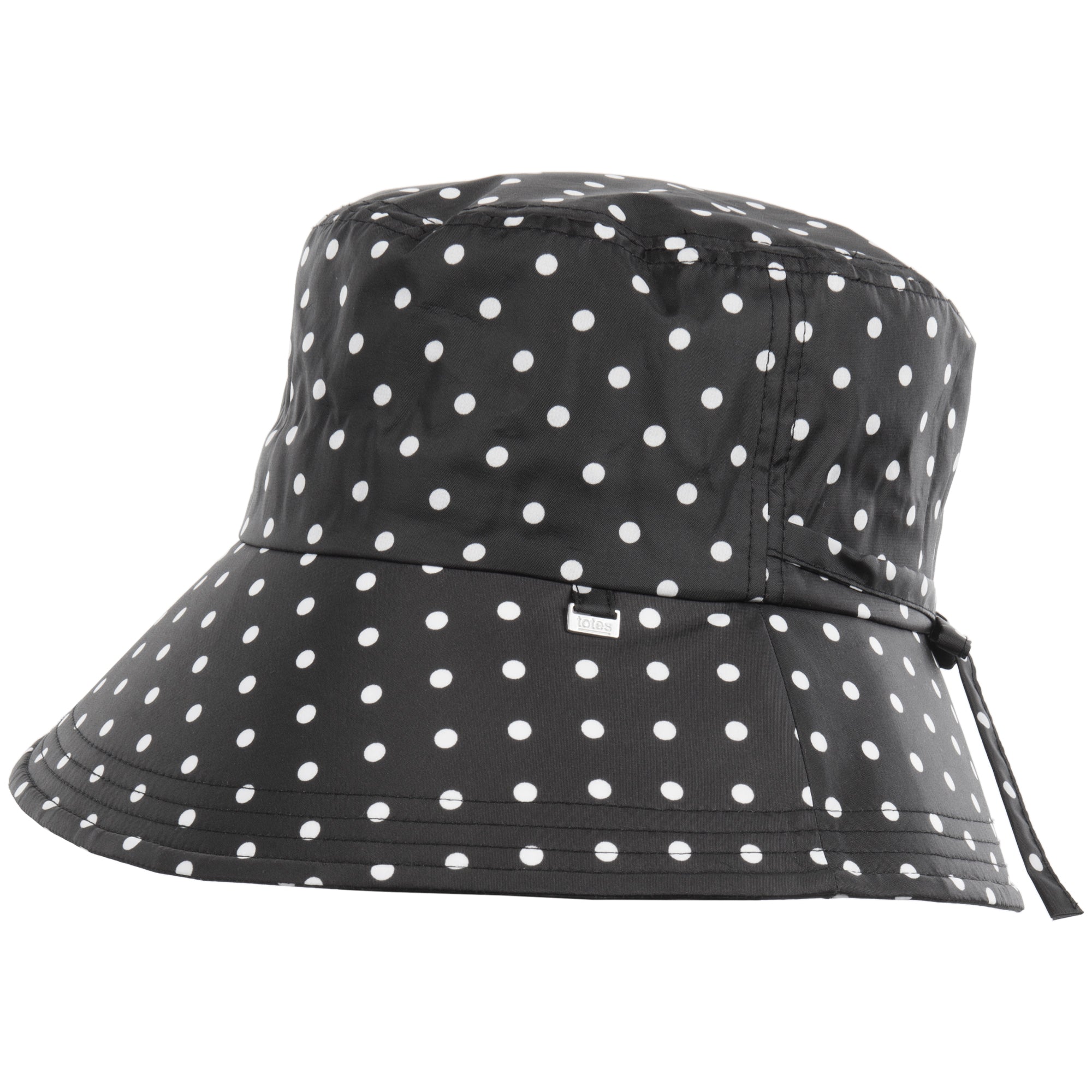 totes Women's Rain Hat with Tie