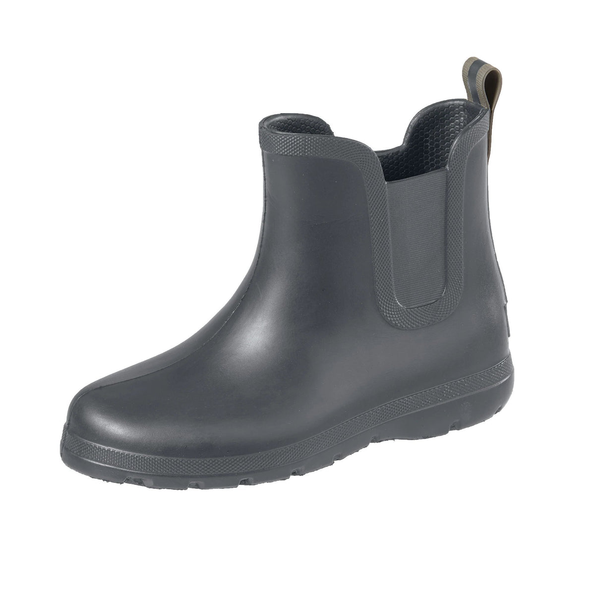Cirrus™ Kid's Chelsea Ankle Rain Boot in Mineral Left Angled View