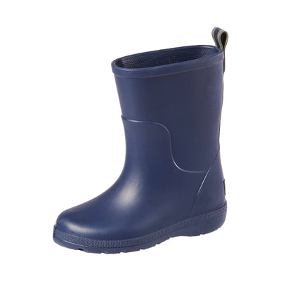 Cirrus™ Toddler's Charley Tall Rain Boot in Navy Blue Left Angled View