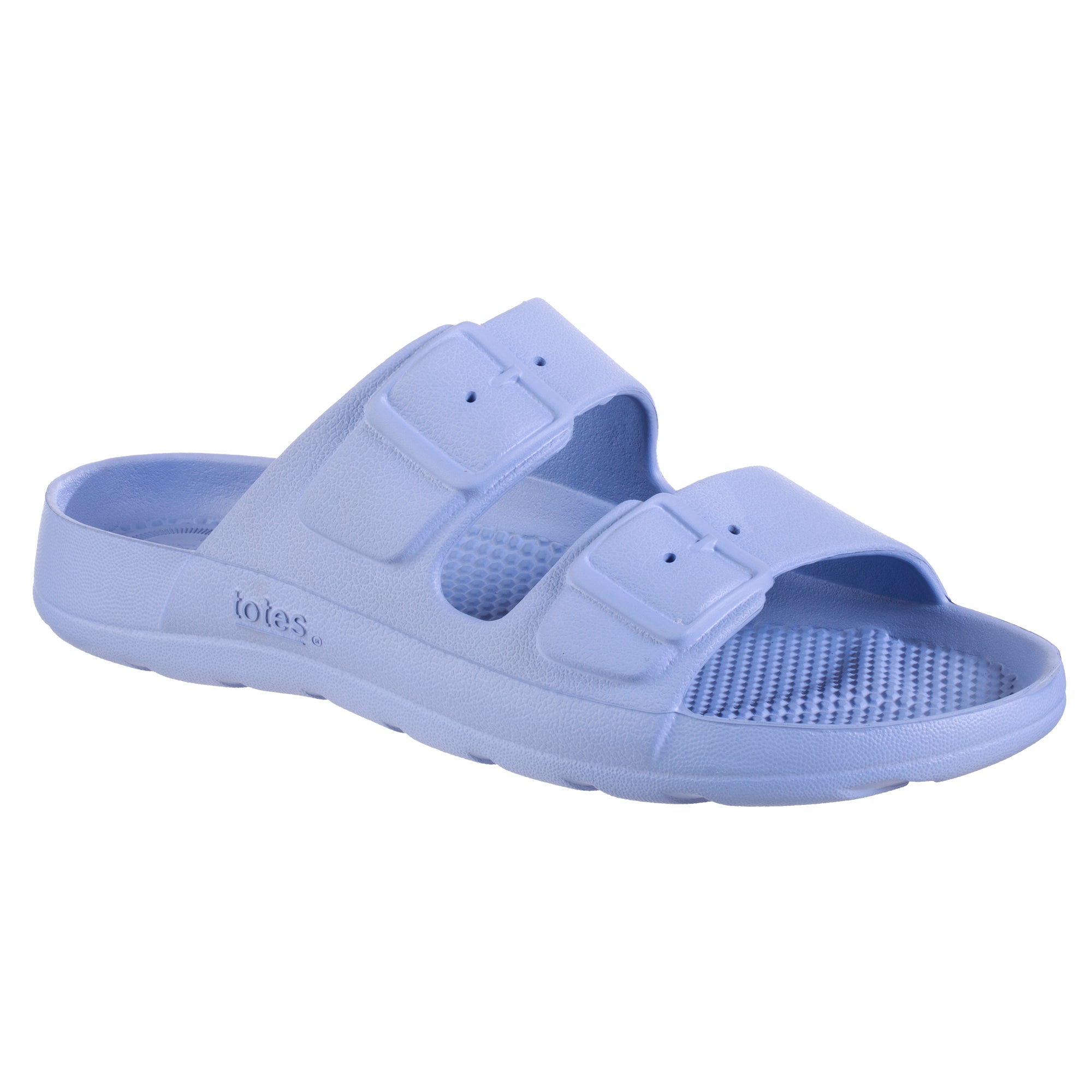 Totes Women's Sol Bounce Molded Buckle Slide