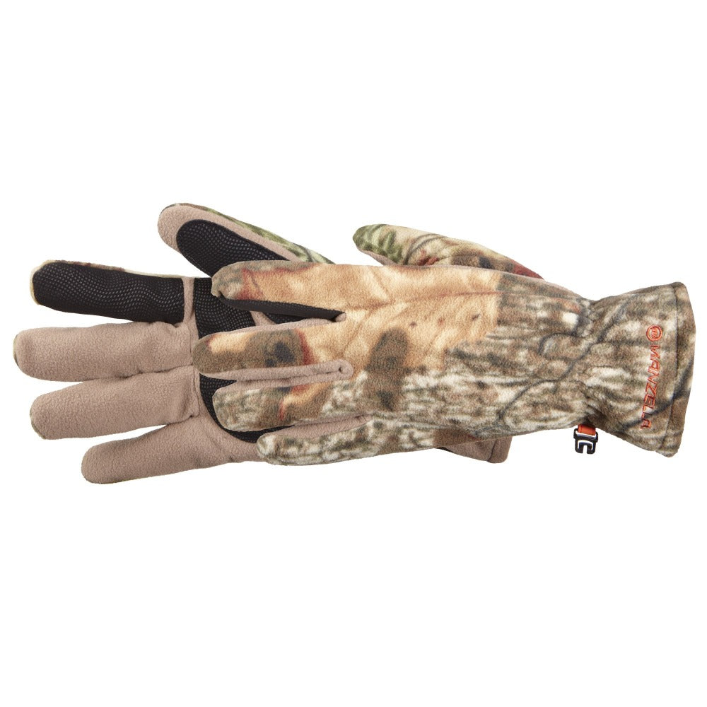 Men's Hunter Fleece Gloves in Mossy Oak Break-Up Infinity Side Profile